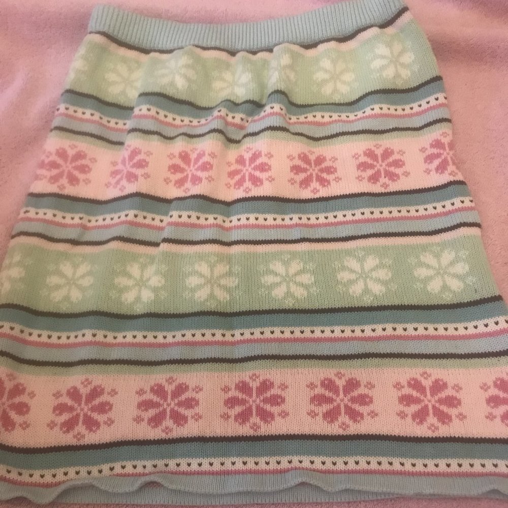 Gymboree winter ballerina 12 sweater skirt  READ